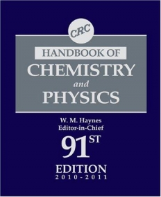 CRC HANDBOOK OF CHEMISTRY AND PHYSICS, 91ST EDITION