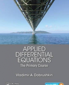 Applied Differential Equations: An Introduction (Textbooks in Mathematics)