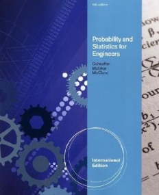 PROBABILITY AND STATISTICS FOR ENGINEERS