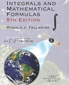 Pocket Book of Integrals and Mathematical Formulas, 5th Edition (Advances in Applied Mathematics)