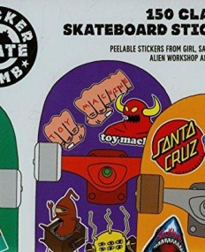 Stickerbomb Skateboard