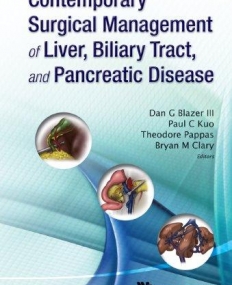 CONTEMPORARY SURGICAL MANAGEMENT OF LIVER, BILIARY TRACT, AND PANCREATIC DISEASE