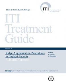 ITI Treatment Guide Vol.7, Ridge Augmentation Procedures in Implant Patients: A Staged Approach