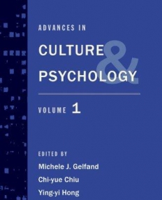 Advances in Culture and Psychology: Volume 1