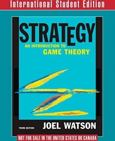 Strategy 3e International Student Edition