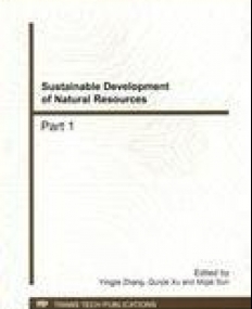 Sustainable Development of  Natural Resources, 
3 Vol