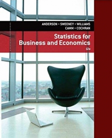 Statistics for Business and Economics, 12/e