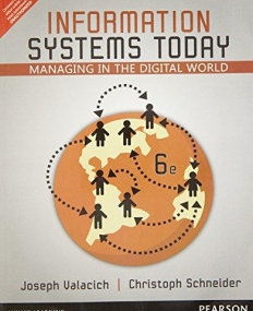 Information Systems Today 6/e