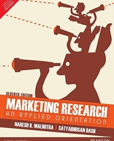 Marketing Research: An Applied Orientation, 7/e
