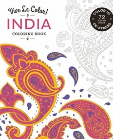 Vive Le Color: India (Coloring Book)