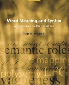 OUP, Word Meanin & Syntax