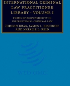 INTER. CRIMINAL LAW PRACTITIONER LIBRARY, vol. 1 for of