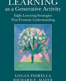 Learning As A Generative Activity