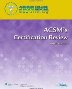 ACSM's Certification Review