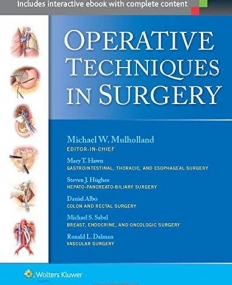 Operative Techniques in Surgery  2 VOL SET