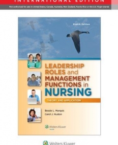 Leadership Roles and Management Functions in Nursing, International Edition, 8e
