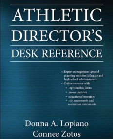 Athletic Director's Desk Reference With Web Resource
