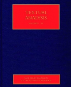 Textual Analysis: Four-Volume Set