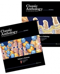 Classic Anthology of Anatomical Charts Book, 2-Volume Set