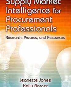 Supply Market Intelligence for Procurement Professionals