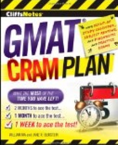 CliffsNotes GMAT Cram Plan