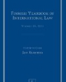 Finnish Yearbook of International Law, Volume 22, 2011