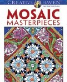 Creative Haven Mosaic Masterpieces Coloring Book