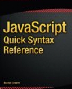 JavaScript Quick Syntax Reference