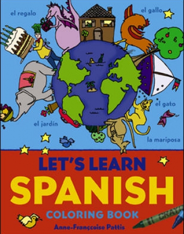 LET'S LEARN SPANISH COLOURING BOOK