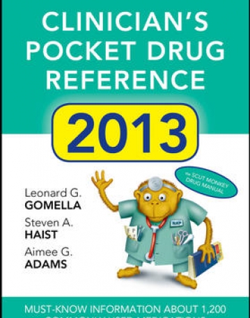 CLINICIANS POCKET DRUG REFERENCE 2013