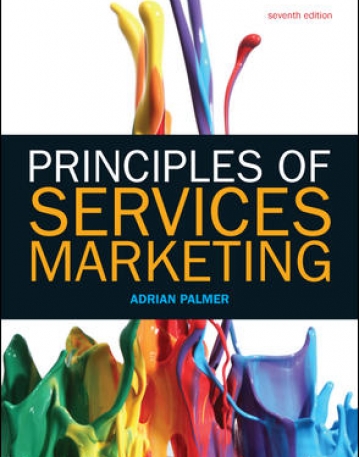 PRINCIPLES OF SERVICES MARKETING