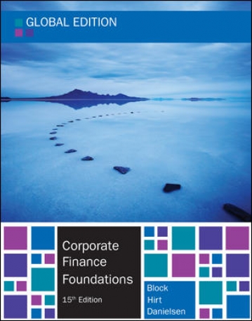 CORPORATE FINANCE FOUNDATIONS - GLOBAL EDITION