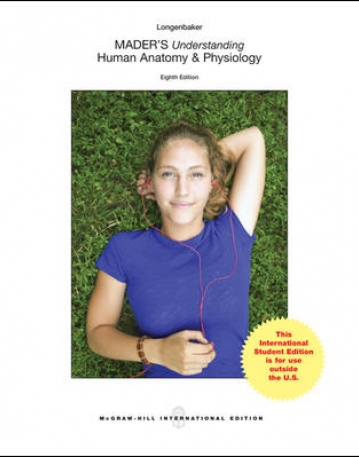 MADER'S UNDERSTANDING HUMAN ANATOMY & PHYSIOLOGY