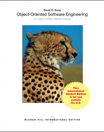 OBJECT-ORIENTED SOFTWARE ENGINEERING: AN AGILE UNIFIED METHODOLOGY