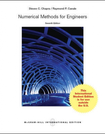 NUMERICAL METHODS FOR ENGINEERS