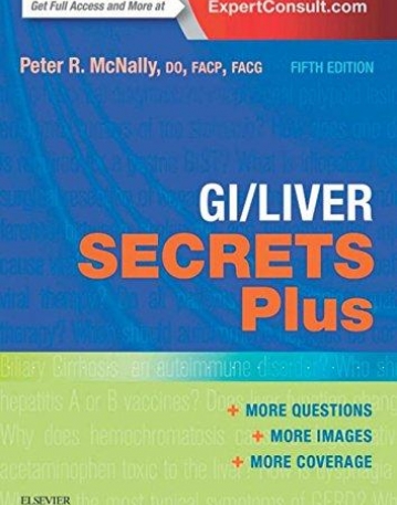 GI/LIVER SECRETS PLUS, 5TH EDITION