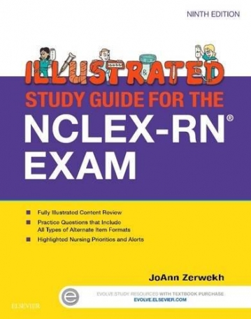 ILLUSTRATED STUDY GUIDE FOR THE NCLEX-RN® EXAM, 9TH EDITION
