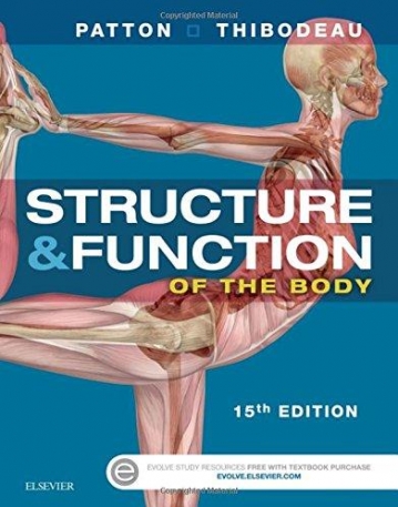 STRUCTURE & FUNCTION OF THE BODY - SOFTCOVER, 15TH EDITION