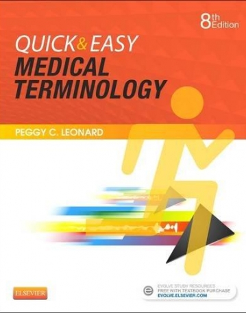 QUICK & EASY MEDICAL TERMINOLOGY, 8TH EDITION
