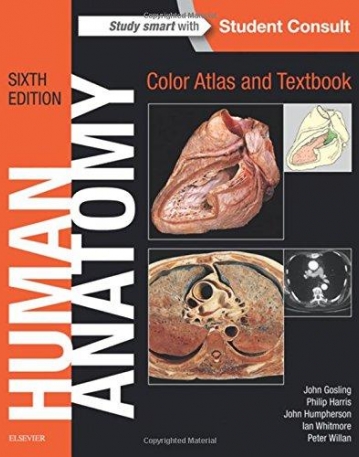 HUMAN ANATOMY, COLOR ATLAS AND TEXTBOOK, WITH STUDENT CONSULT ONLINE ACCESS, 6TH EDITION