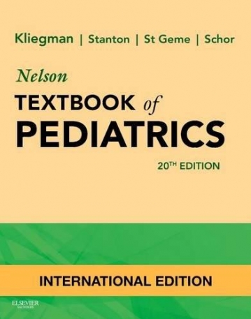 NELSON TEXTBOOK OF PEDIATRICS, IE, 2-VOLUME SET, 20TH EDITION