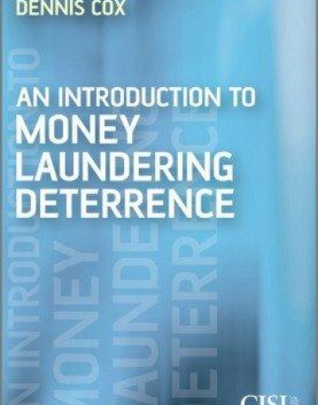 Intro. to Money Laundering Deterrence