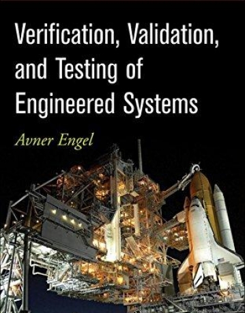 Verification, Validation and Testing of Engineered Systems