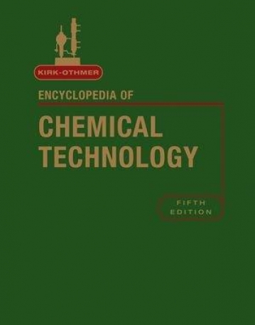 Kirk-Othmer Ency. of Chemical Technology, 27V Set 5e