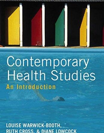 Contemporary Health Studies: An Introduction