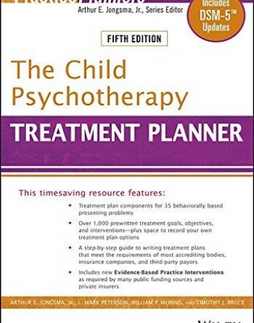 Child Psychotherapy Treatment Planner: Includes DSM-5 Updates,5e