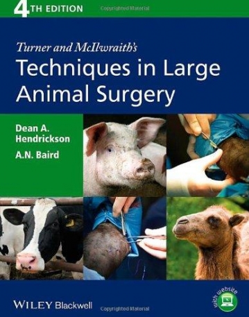 Turner and McIlwraith's Techniques in Large Animal Surgery,4e