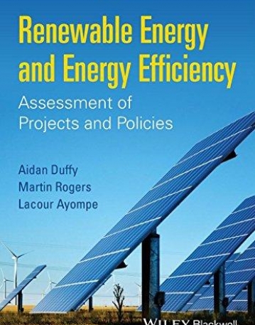 Renewable Energy and Energy Efficiency: Assessment of Projects and Policies