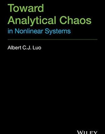 Toward Analytical Chaos in Nonlinear Systems