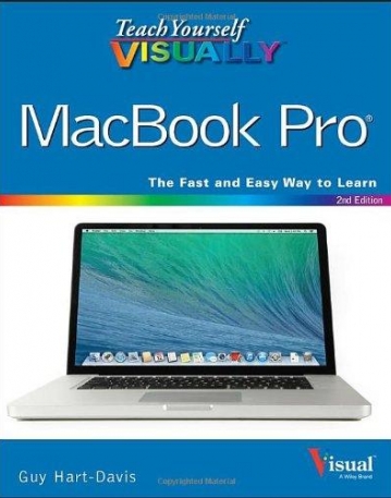 Teach Yourself VISUALLY MacBook Pro,2e